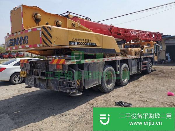 甘肅出售二手三一25噸吊車
