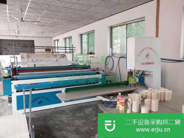 山東出售二手衛生紙復卷機