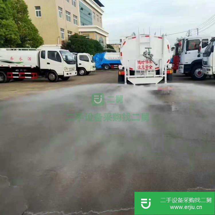 湖北出售二手8噸工地灑水車