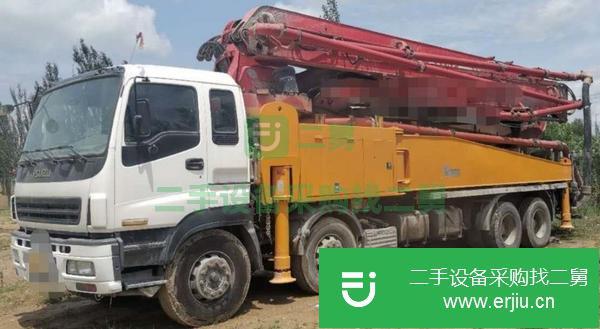 山西出售二手三一48米泵車