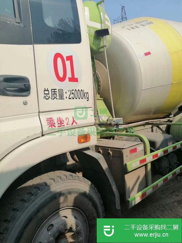 新疆出售二手歐曼12方混泥土攪拌車