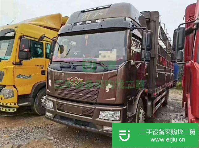 江西出售二手一汽解放J6L高欄載貨車