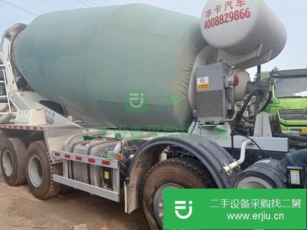 北京出售二手國五德龍前四后八輕體12方攪拌車