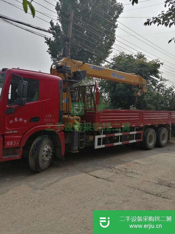 江蘇出售二手徐工12噸后八輪隨車吊