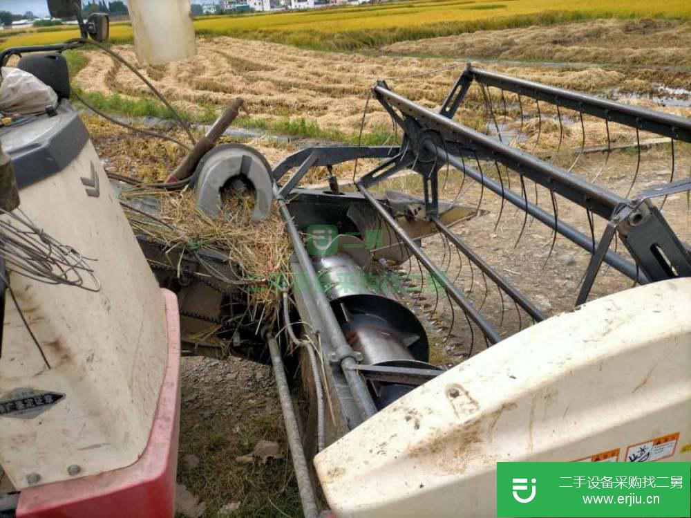 云南出售二手洋馬85收割機