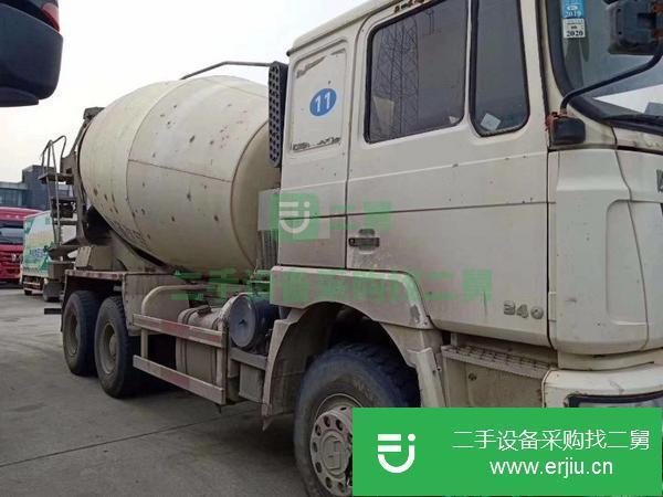 內(nèi)蒙古出售二手德龍12方攪拌罐車