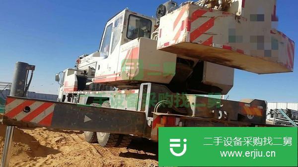 陜西出售二手中聯重科25v5汽車吊