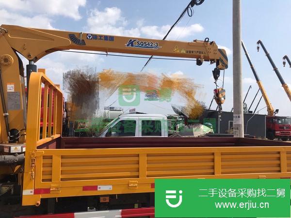 湖北出售二手徐工2噸隨車吊