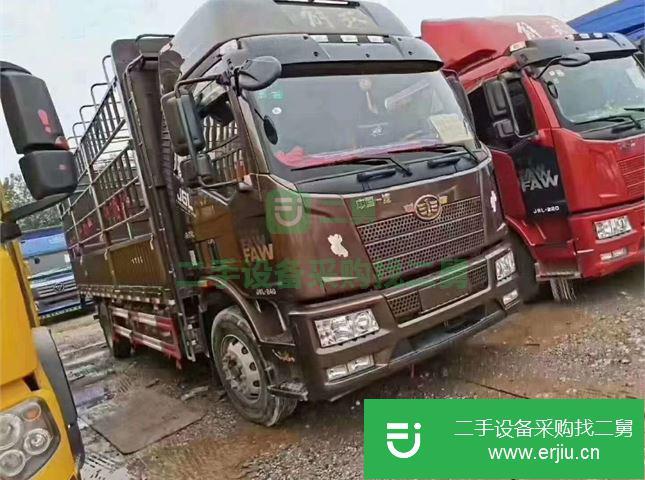 江西出售二手一汽解放J6L高欄載貨車