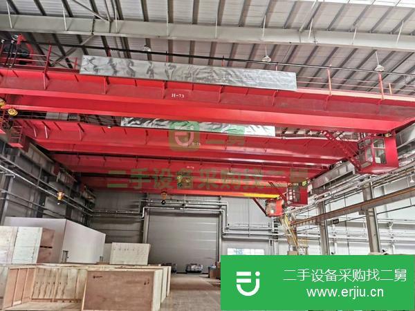 山東出售二手10噸跨度16.5米單梁貨車