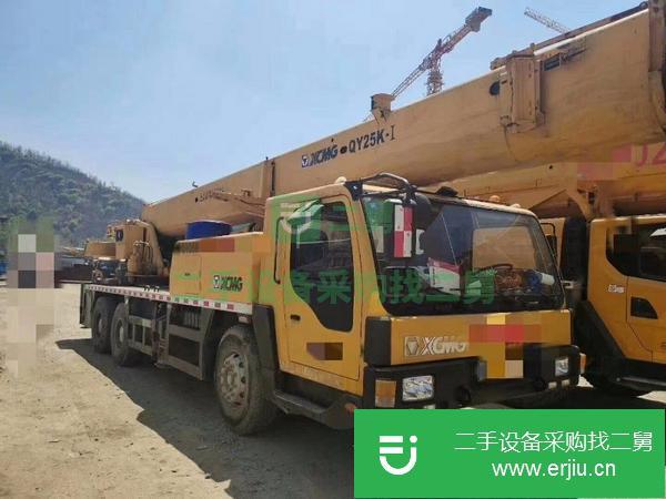陜西出售二手徐工25-1汽車吊
