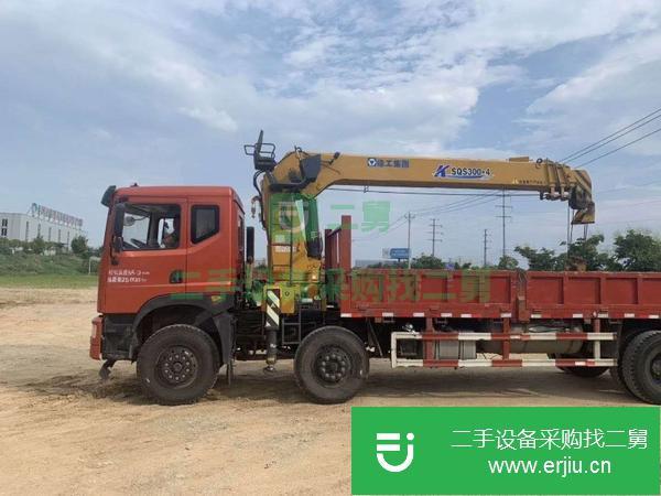 湖北出售二手徐工12噸隨車吊