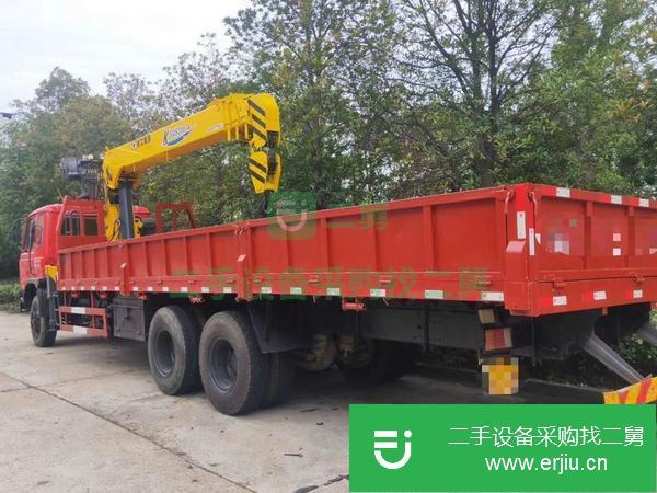 湖南出售二手徐工12噸后八輪隨車吊