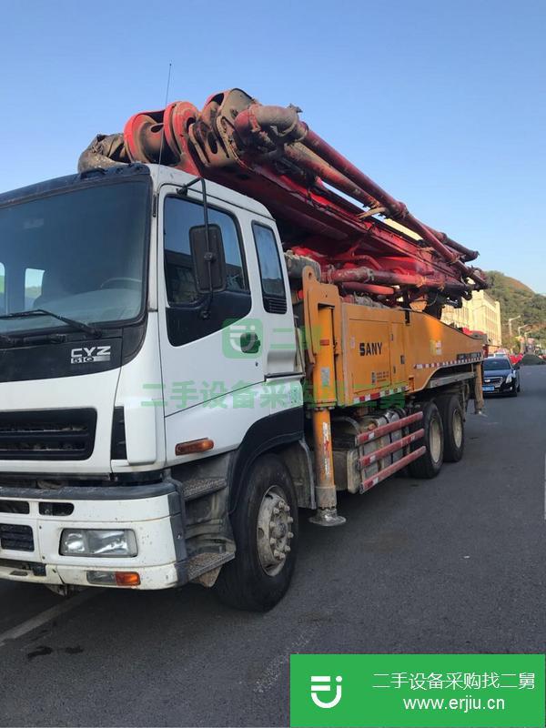 安微出售二手三一49米泵車