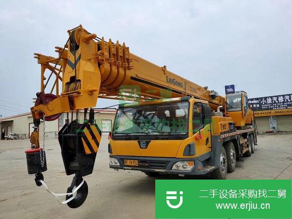 湖南出售二手柳工50噸汽車吊