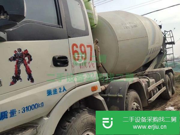 吉林出售二手豪沃16方混凝土攪拌罐車