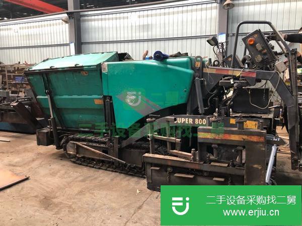 江蘇出售二手福格勒800小型攤鋪機