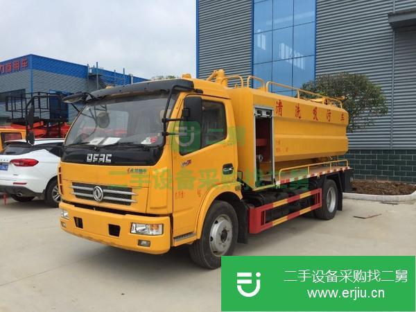 湖北出售二手東風(fēng)清洗吸污車10方