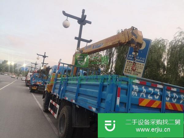 陜西出售二手徐工五噸隨車吊