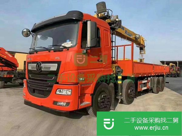 云南出售二手國五東風10噸隨車吊