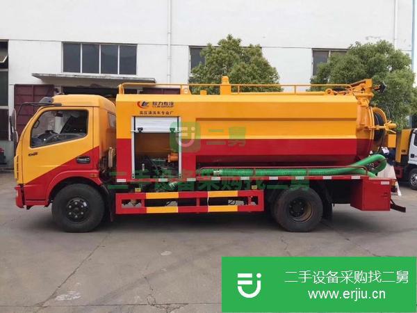 湖北出售二手東風(fēng)清洗吸污車10方