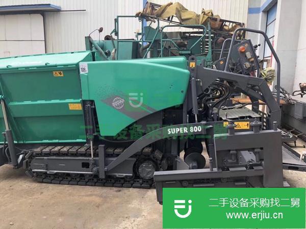 江蘇出售二手福格勒800小型攤鋪機