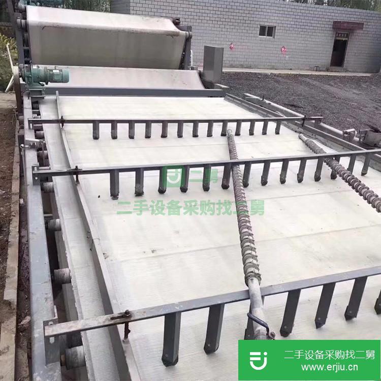 山東出售二手真空帶式壓濾機(jī)