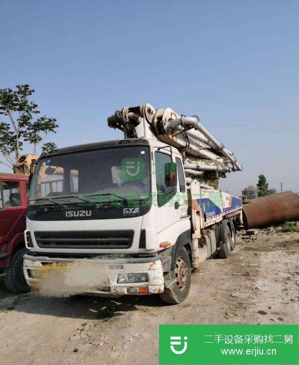 內蒙古出售二手混凝土泵車