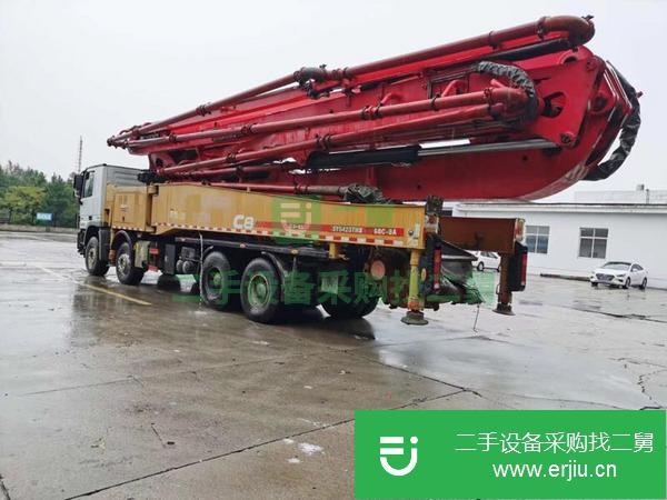 湖南出售二手三一國四56米泵車