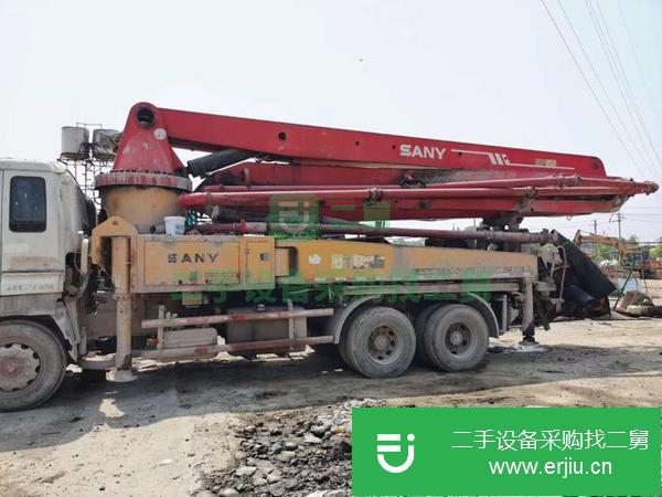 湖南出售二手37米泵車  車況漂亮 手續齊全