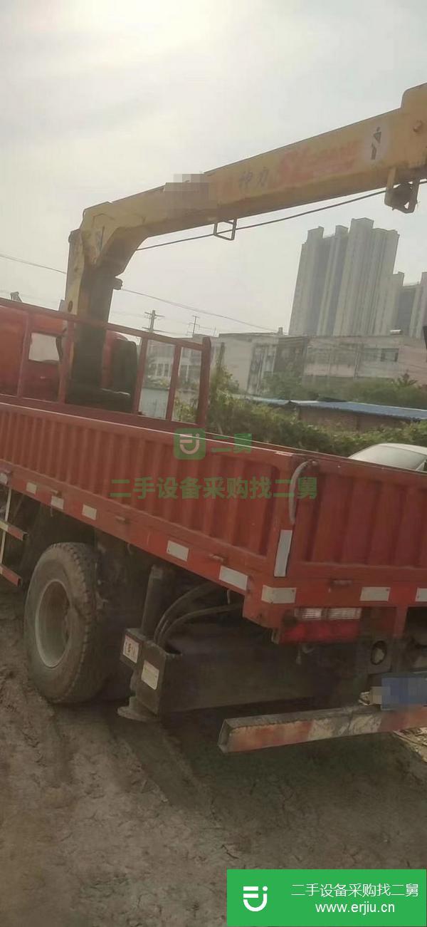 貴州出售二手神力3噸隨車吊
