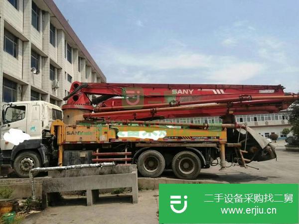 河南出售二手三一37米泵車