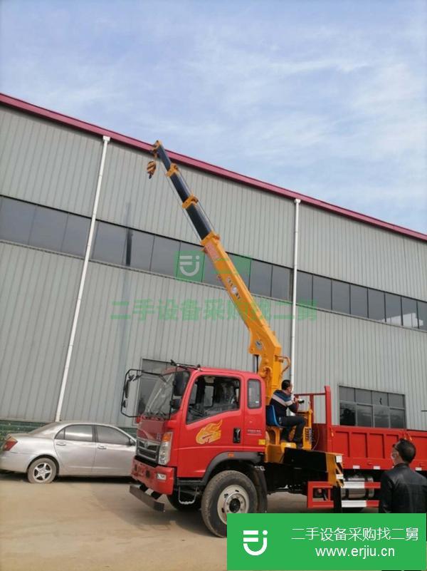 廣東出售二手豪曼6.3噸隨車吊