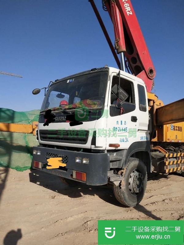 江蘇出售二手徐工46米泵車