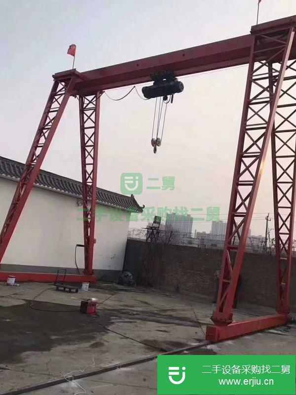 山東出售二手5噸龍門吊