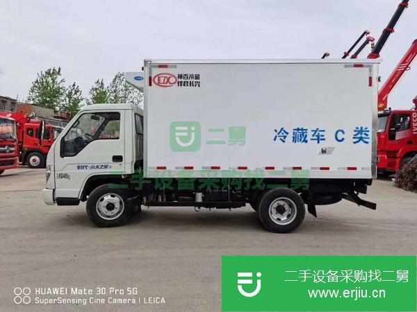 河南出售二手福田3.5米冷藏車