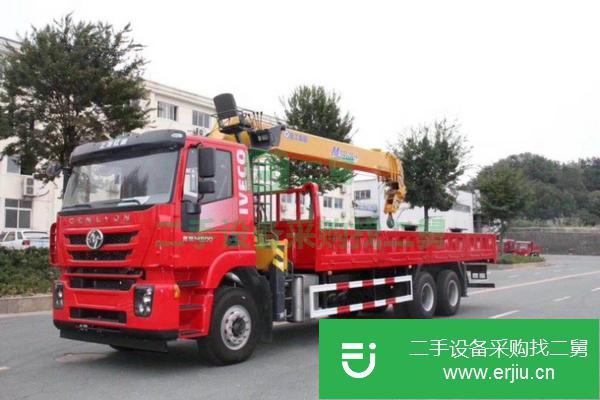 湖北出售二手東風后八輪5噸隨車吊