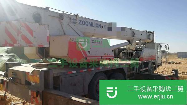 陜西出售二手中聯重科25v5汽車吊
