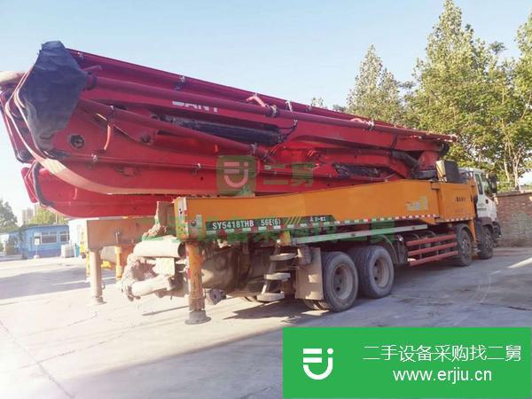 山東出售二手三一56米泵車