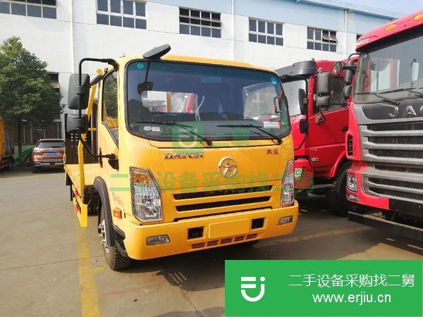 山東出售二手大運藍牌平板運輸車