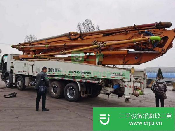 內蒙古出售二手中聯56米泵車