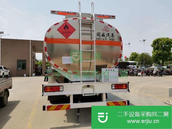 江西出售二手解放j6前四后八鋁合金油罐車