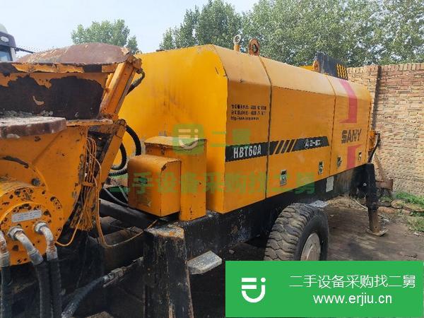 天津出售閘板三一重工電拖泵