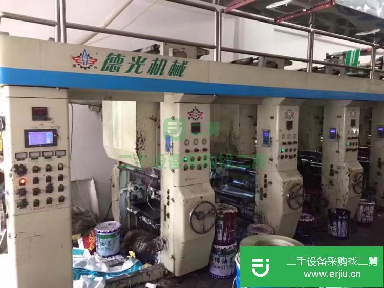 浙江出售二手八色凹版印刷機