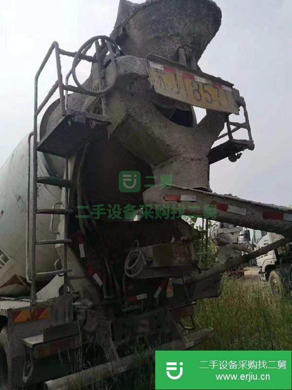 吉林出售二手豪沃大20方攪拌車