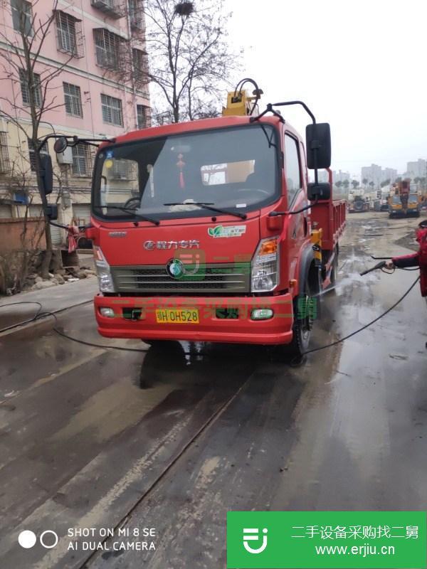 湖北出售二手5噸隨車吊