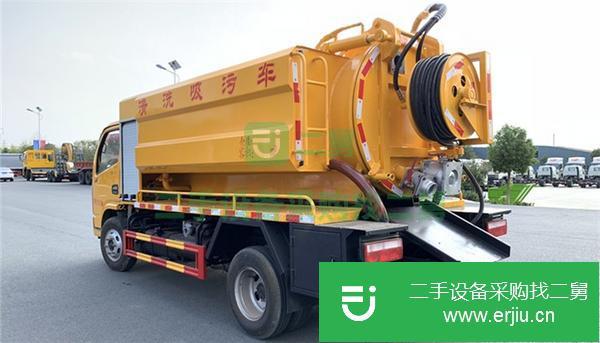 湖北出售二手東風多利卡清洗吸污車
