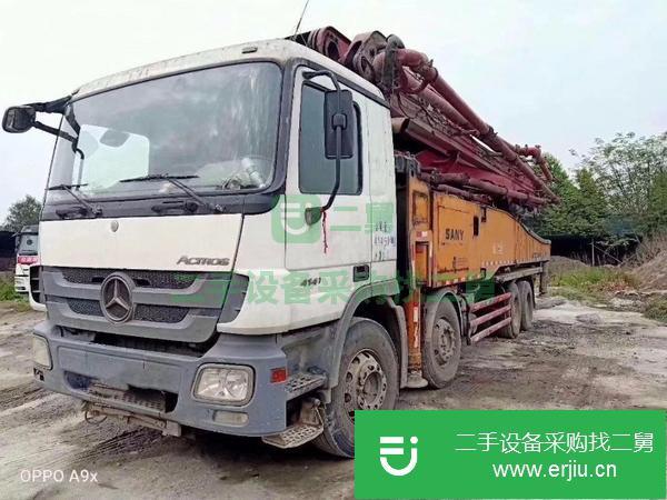 湖南出售二手三一56米泵車