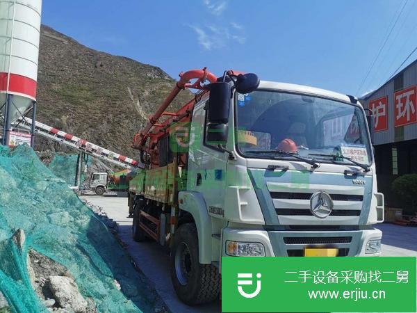 湖南出售二手37米三一泵車