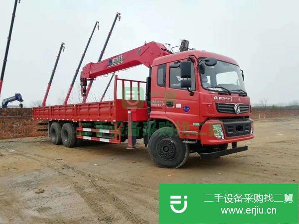 湖北出售二手10噸徐工隨車吊